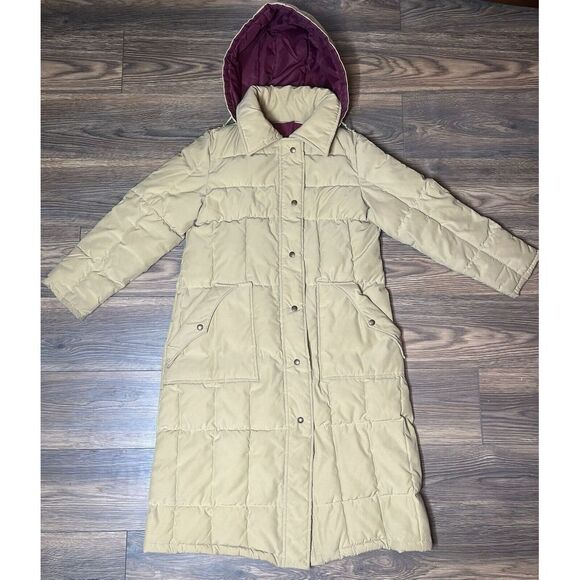 1970s Vintage‎ Sears JR Bazaar Jacket Coat Trench Coat Long Coat Rare VTG - Picture 1 of 12